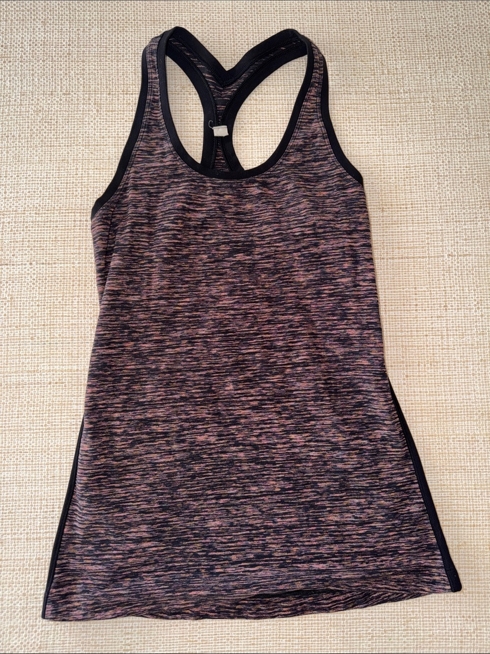Lululemon Racerback Tank Top in Black & Pink